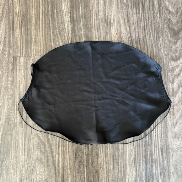 rumored Italian Love Crop top Black Open Back Small Skimpy Sexy Top - Picture 4 of 9